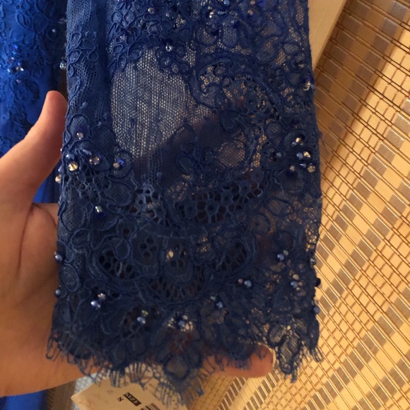 Caterina ROYAL BLUE MOB gown - Picture 9 of 10